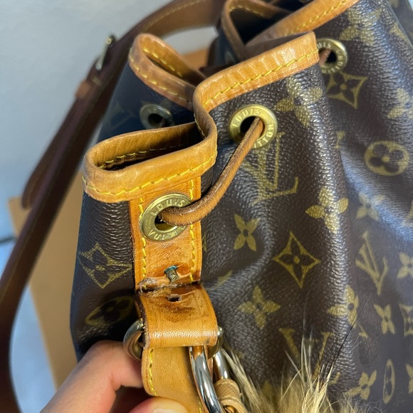 💖 Authentic Louis Vuitton petite Noe drawstring bucket bag💖 - Picture 10 of 14